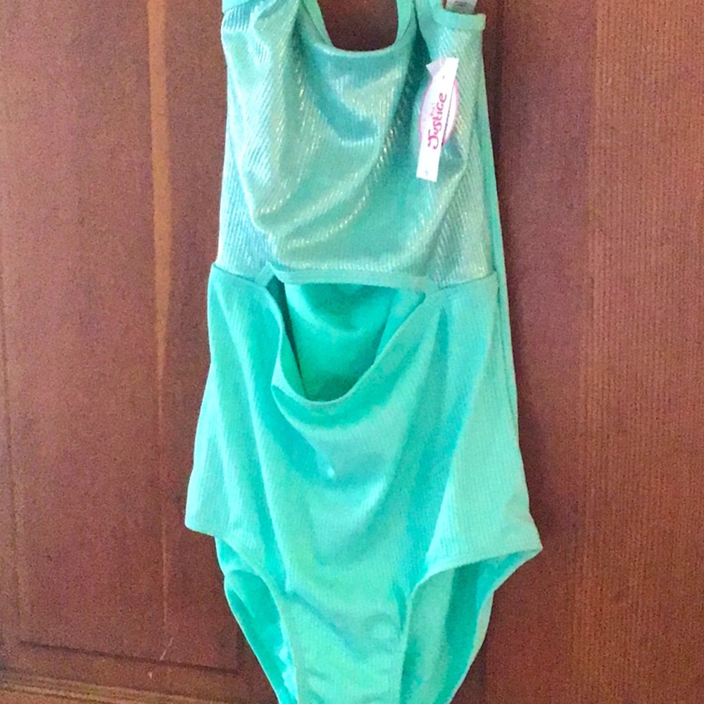 Justice Bathing Suit Swimsuit One Piece Tank Beautiful BRAND NEW w tags size 20